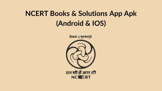 NCERT Books Solutions App Apk 